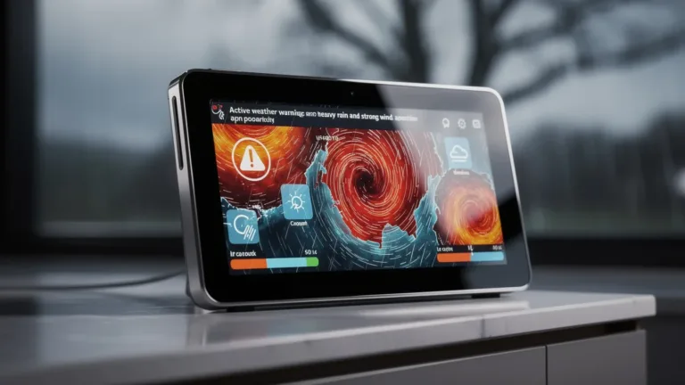 Active Weather Warnings as More Heavy Rain and Strong Winds Approaching