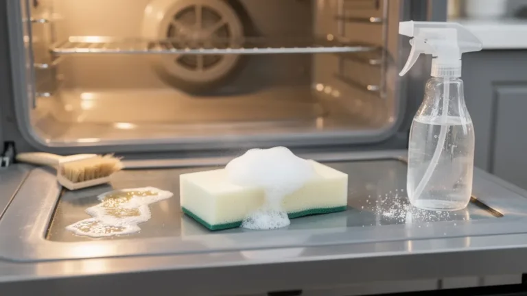 Clean a greasy oven without harsh chemicals — top tips