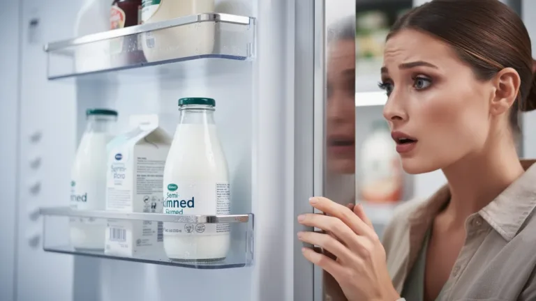 Never store milk in the fridge door — nutritionists explain