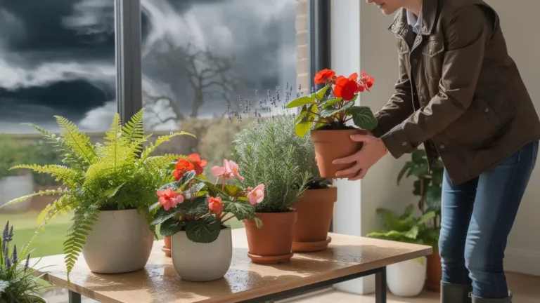 Storm-Proofing Your Garden: Which Plants to Move Inside Before the Next Gale