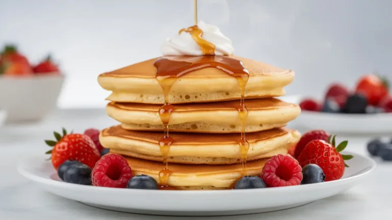 The secret to perfect fluffy pancakes every time