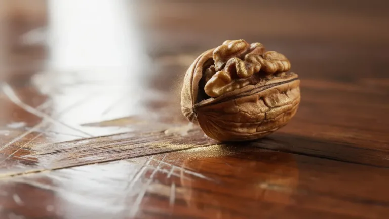 Use a walnut to fix scratches on wood furniture — carpenter tip