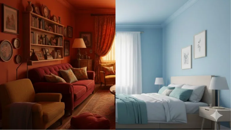 Why warm colours aren’t always the best choice for every room